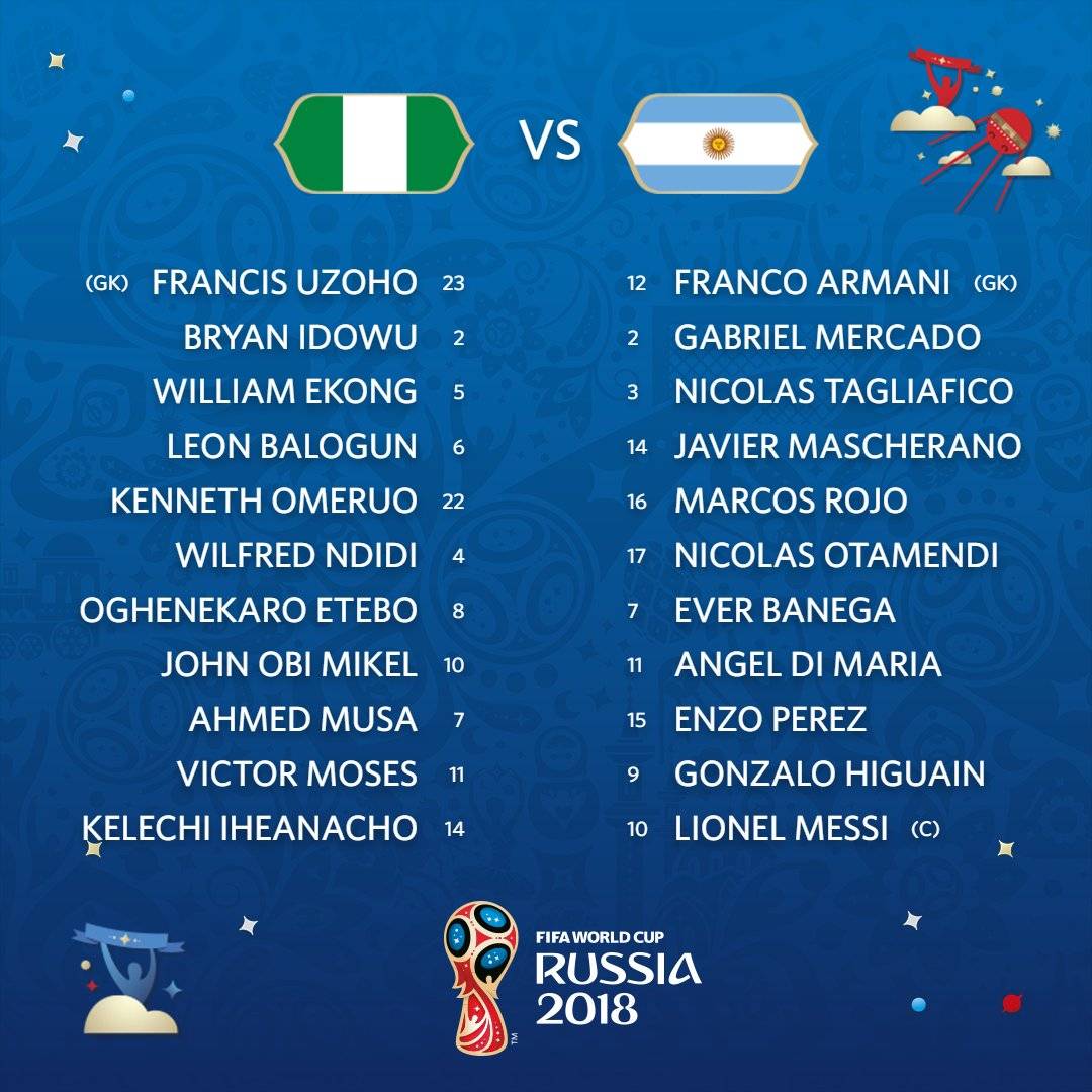 Live Streaming Nigeria vs Argentina 27.6.2018 Piala Dunia FIFA