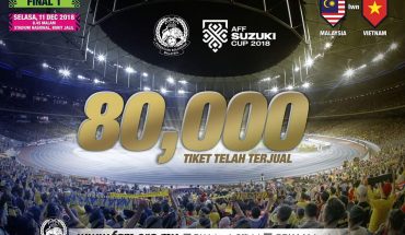 Semua Tiket Final 1 Piala Suzuki AFF 2018 Laris Dijual Dalam Singkat