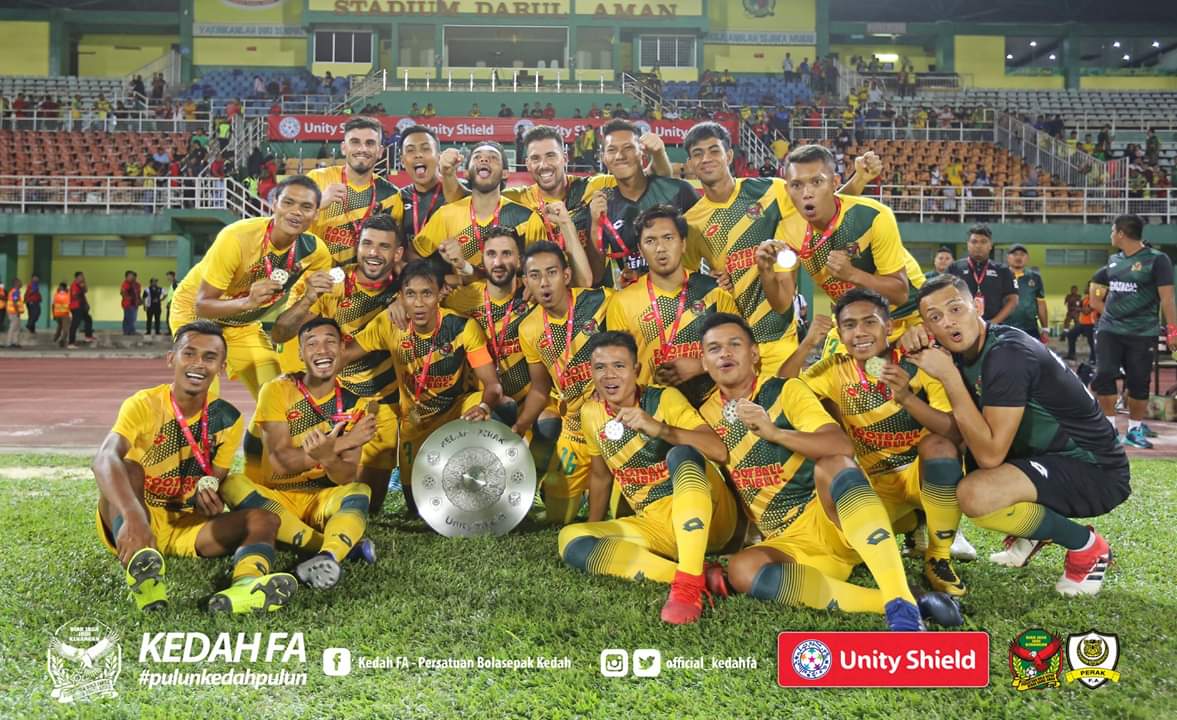 Pasukan Kedah Muncul Juara Edisi Sulung Unity Shield, Perak Terpaksa Akur