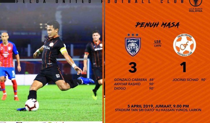 Pengendali Felda United Akui Guna Taktikal 'Parking Bus', Hanya Van Gaal Sahaja Datang ke Larkin Menyerang!