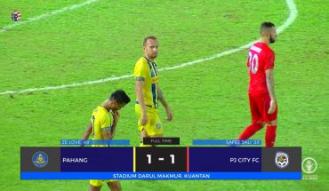 Pahang Sekadar Seri Jumpa PJ City FC, JDT Pintas Kedudukan Pertama