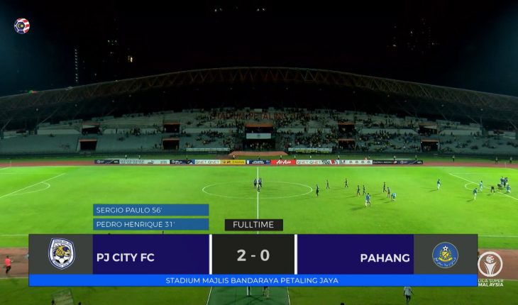 PJ City Kejutkan Pahang 2-0, Kekalahan Pertama Tok Gajah di Liga Super
