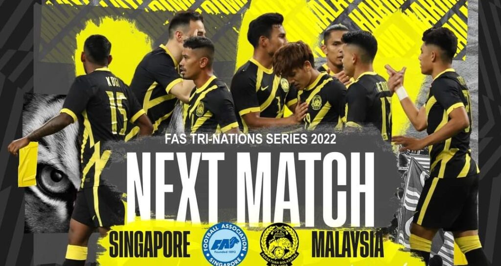 Live Streaming Singapura vs Malaysia Friendly Match 26.3.2022